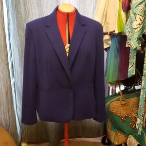 Evan Picone purple blazer